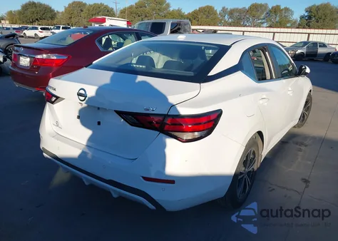 2022 Nissan Sentra Sv Xtronic Cvt из США, поврежденный, VIN 3N1AB8CV5NY292510